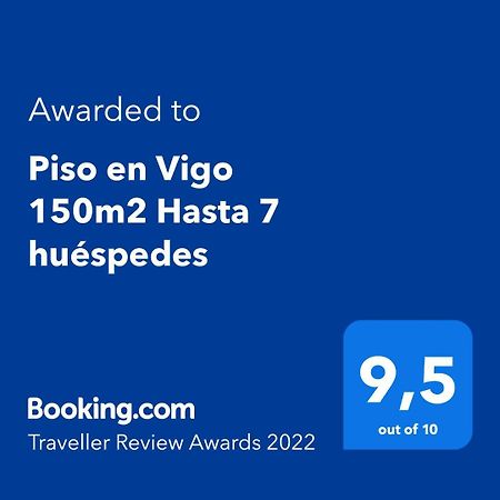 Apartamento Piso en Vigo 150m2 Hasta 7 huéspedes Exterior foto